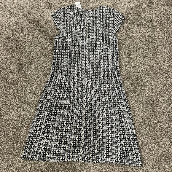 NWT Ann Taylor Boucle Flare Dress - Picture 5 of 6